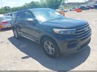 2020 Ford Explorer Xlt Black vin: 1FMSK7DH2LGA37537