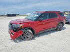 2022 Ford Explorer Xlt Red vin: 1FMSK7DH2NGA24516