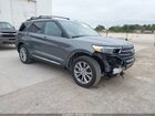 2021 Ford Explorer Xlt Gray vin: 1FMSK7DH4MGB96058