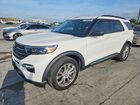 2022 Ford Explorer Xlt White vin: 1FMSK7DH4NGA34934