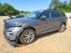 2021 Ford Explorer Xlt Gray vin: 1FMSK7DH9MGB24210