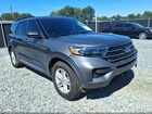 2021 Ford Explorer Xlt Серый vin: 1FMSK7DH9MGC49871