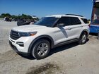 2020 Ford Explorer Xlt White vin: 1FMSK7DHXLGA34899