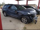 2021 Ford Explorer Xlt Blue vin: 1FMSK7DHXMGA68181