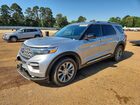 2022 Ford Explorer Limited Silver vin: 1FMSK7FH4NGB29166