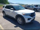 2020 Ford Explorer   White vin: 1FMSK8BH3LGC68598