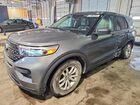 2021 Ford Explorer Gray vin: 1FMSK8BH6MGA69854