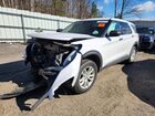 2021 Ford Explorer White vin: 1FMSK8BH8MGA09896