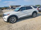 2020 Ford Explorer Xlt White vin: 1FMSK8DH0LGD16524