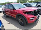 2021 Ford Explorer Xlt Red vin: 1FMSK8DH0MGA29850