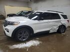 2023 Ford Explorer Xlt White vin: 1FMSK8DH0PGA45938