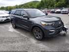2022 Ford Explorer Xlt Blue vin: 1FMSK8DH1NGC09288
