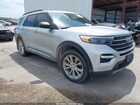 2020 Ford Explorer Xlt Silver vin: 1FMSK8DH2LGB52824