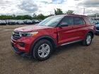 2020 Ford Explorer Xlt Burgundy vin: 1FMSK8DH4LGB90684
