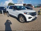 2021 Ford Explorer Xlt White vin: 1FMSK8DH4MGA57585