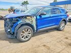 2021 Ford Explorer Xlt Blue vin: 1FMSK8DH4MGA95866