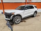 2020 Ford Explorer Xlt White vin: 1FMSK8DH6LGA73995