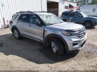 2021 Ford Explorer Xlt Silver vin: 1FMSK8DH7MGB77087
