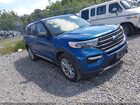 2020 Ford Explorer Xlt Blue vin: 1FMSK8DH8LGB71233