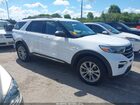 2021 Ford Explorer Xlt White vin: 1FMSK8DH8MGC23770