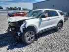 2022 Ford Explorer Xlt White vin: 1FMSK8DH8NGA22629