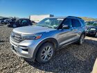 2020 Ford Explorer Xlt Silver vin: 1FMSK8DH9LGC95866