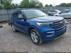2021 Ford Explorer Xlt Blue vin: 1FMSK8DH9MGC38441