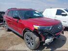 2022 Ford Explorer Xlt Maroon vin: 1FMSK8DH9NGC33872