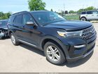 2023 Ford Explorer Xlt Black vin: 1FMSK8DH9PGA08550