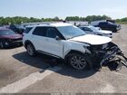 2020 Ford Explorer Limited White vin: 1FMSK8FHXLGD18987