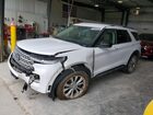 2023 Ford Explorer Limited White vin: 1FMSK8FHXPGB67655