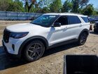 2025 Ford Explorer St Белый vin: 1FMWK8GC7SGC14606