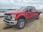 2017 Ford F250 Super Duty Red vin: 1FT7W2B65HEF36905