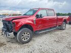 2019 Ford F250 Super Duty Red vin: 1FT7W2B68KEE10075