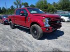 2022 Ford F-250 Lariat Red vin: 1FT7W2BNXNED69203