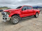 2020 Ford F250 Super Duty Red vin: 1FT7W2BT6LED64592