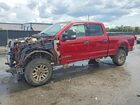 2017 Ford F250 Super Duty Red vin: 1FT7W2BT8HEB26525