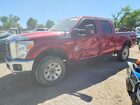 2016 Ford F250 Super Duty Красный vin: 1FT7W2BT9GEA82954