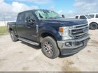 2022 Ford F-250 Lariat Dark Blue vin: 1FT7W2BT9NEG02924