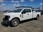 2019 Ford F250 Super Duty White vin: 1FT7X2A67KEF49595