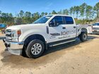 2022 Ford F250 Super Duty White vin: 1FT8W2BT0NED62635