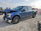 2016 Ford F150 Supercrew Синий vin: 1FTEW1CF2GKD62565