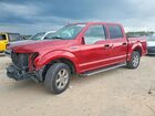 2018 Ford F150 Supercrew Red vin: 1FTEW1CG3JKC50616