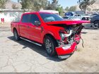 2022 Ford F-150 Xl Red vin: 1FTEW1CP3NKD68378