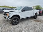 2018 Ford F150 Supercrew White vin: 1FTEW1E59JFD07163