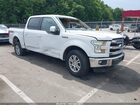 2016 Ford F-150 Lariat White vin: 1FTEW1EF4GFB30409