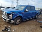 2016 Ford F150 Supercrew Blue vin: 1FTEW1EF9GKD41712
