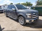 2017 Ford F-150 Lariat Gray vin: 1FTEW1EG2HFC48677