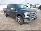 2016 Ford F-150 Lariat Черный vin: 1FTEW1EG7GKD48120