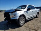 2017 Ford F150 Supercrew Silver vin: 1FTEW1EP0HFC45017